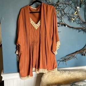 Romper and jacket set